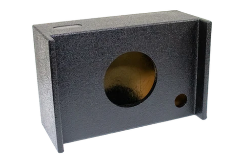 Bass-Maxx P108SUD sealed single 8 inch down-fire shallow enclosure