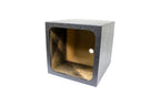 P115S sealed single 15 inch subwoofer enclosure alternate front angle
