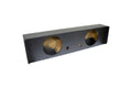 P212SF3C sealed dual 12 inch down-fire subwoofer enclosure