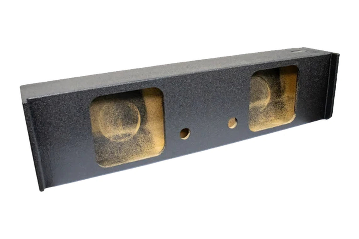 Bass-Maxx P212SF3CK sealed dual 12-inch down-fire L7 subwoofer enclosure alternate view