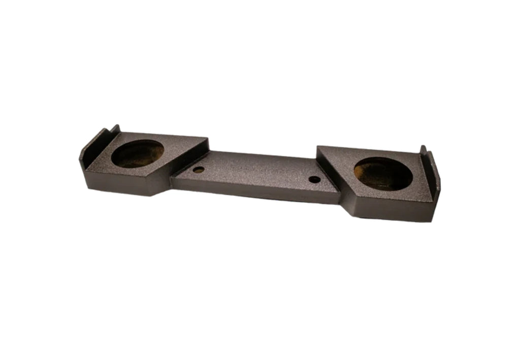 Bass-Maxx P212SG4E sealed dual 12-inch down-fire subwoofer enclosure alternate view