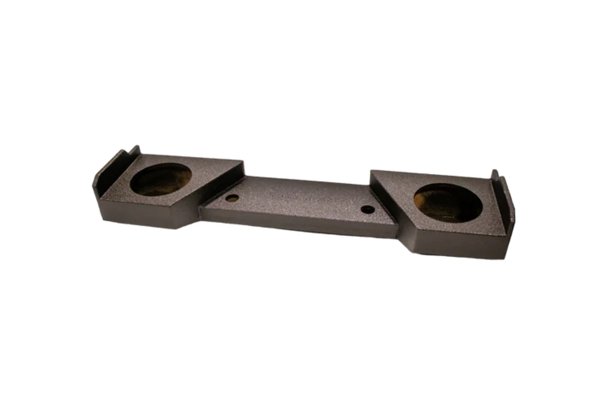 Bass-Maxx P212SG4E sealed dual 12-inch down-fire subwoofer enclosure alternate view