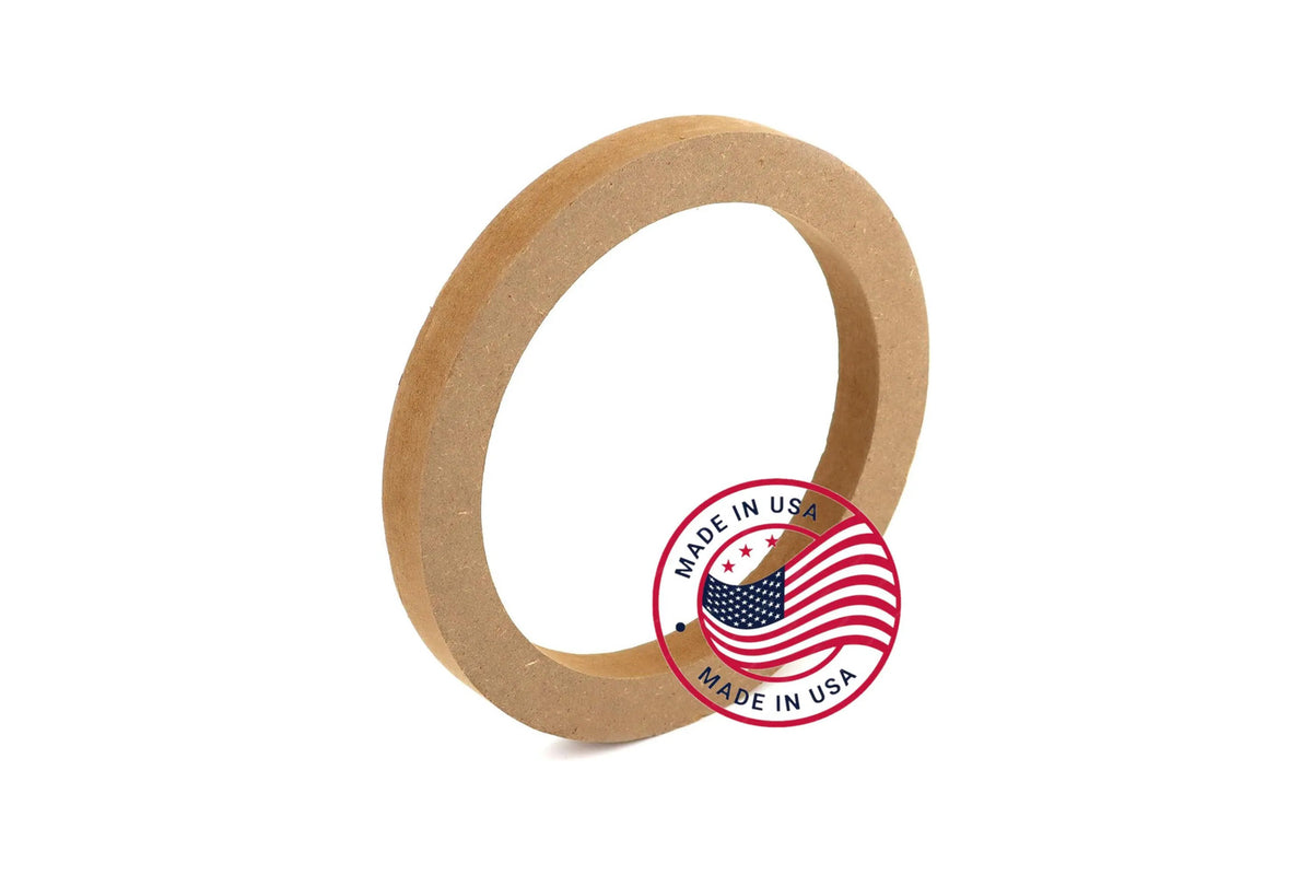 Bass-Maxx RS6 6 inch raw MDF speaker ring