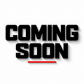 Coming soon in bold black lettering on white with dimensional shadows and a red underline